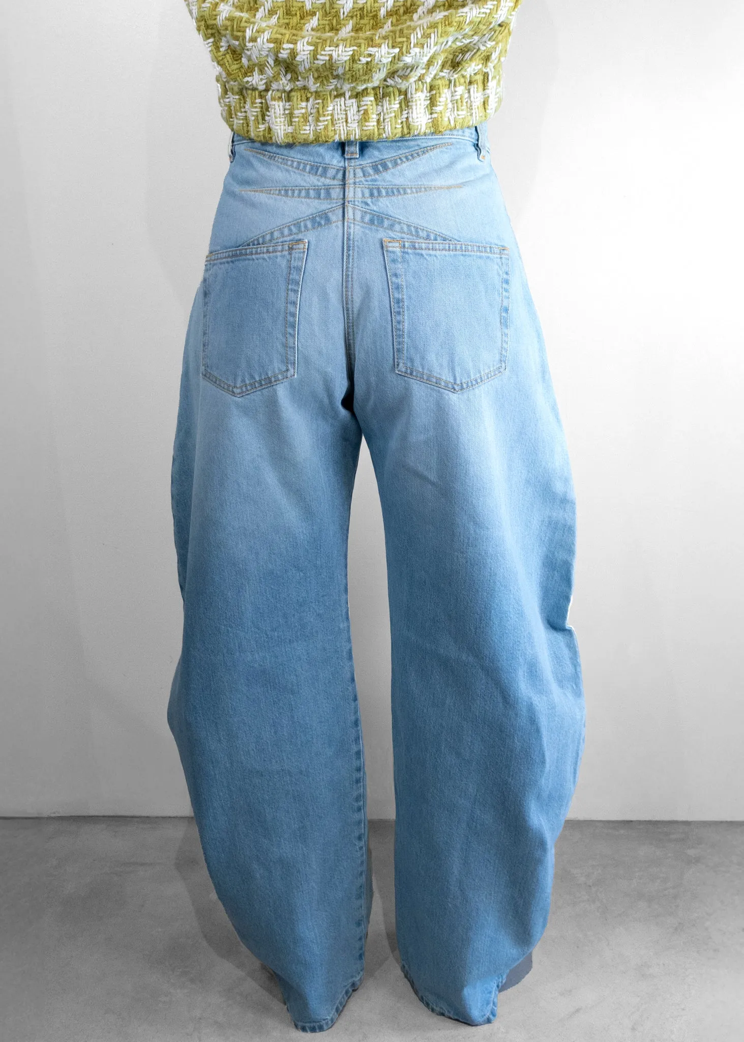 Alaïa Barrel Jeans