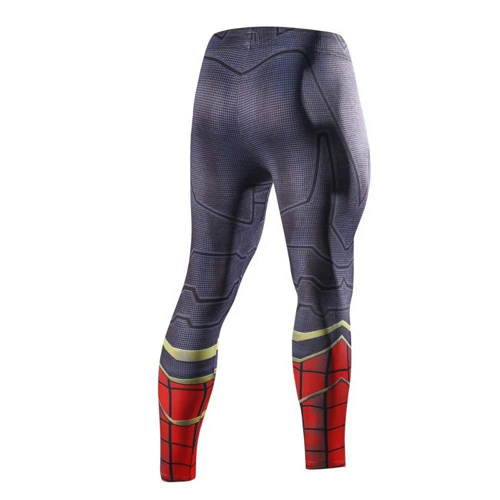 Avengers 3 SPIDERMAN Compression Leggings for Men