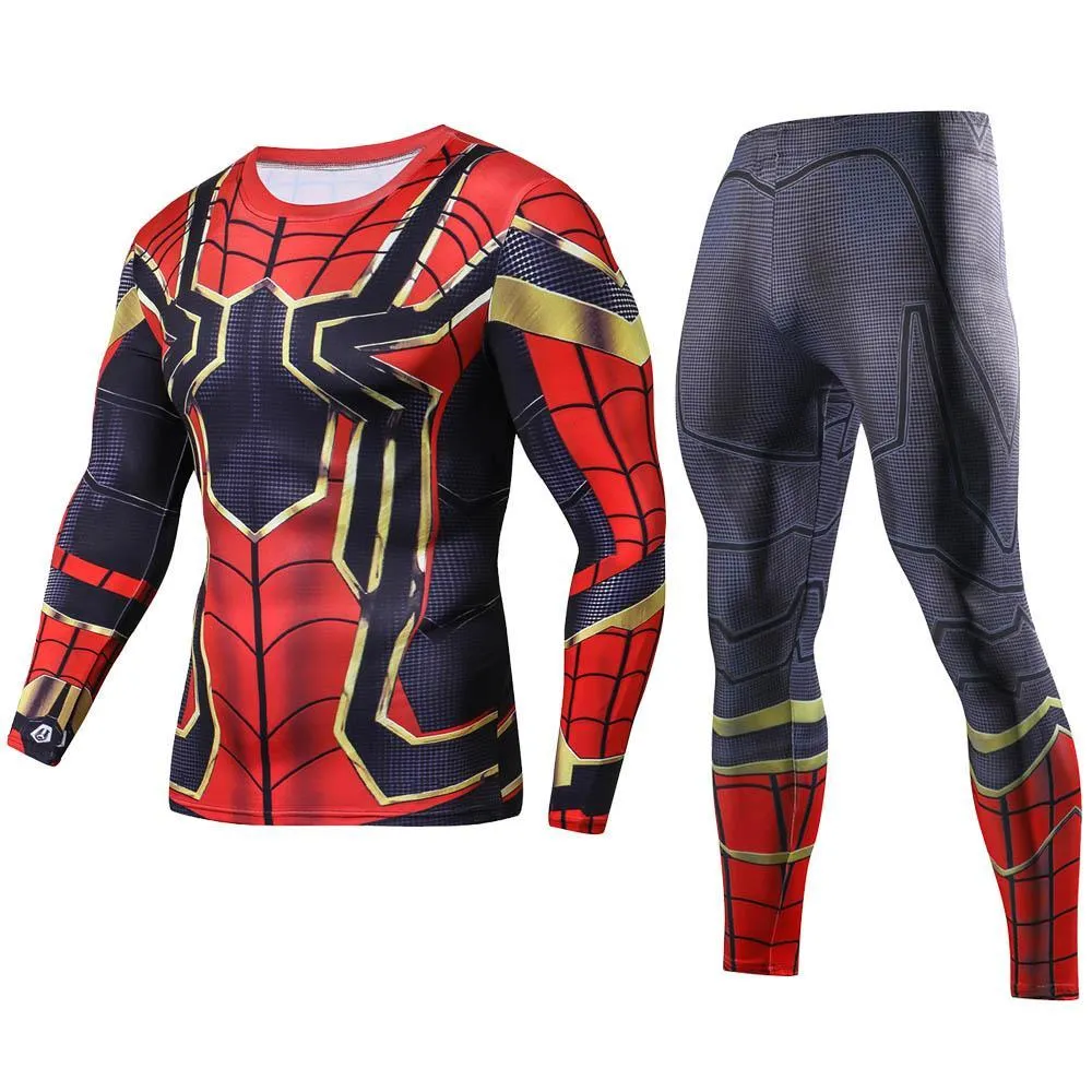 Avengers 3 SPIDERMAN Compression Leggings for Men