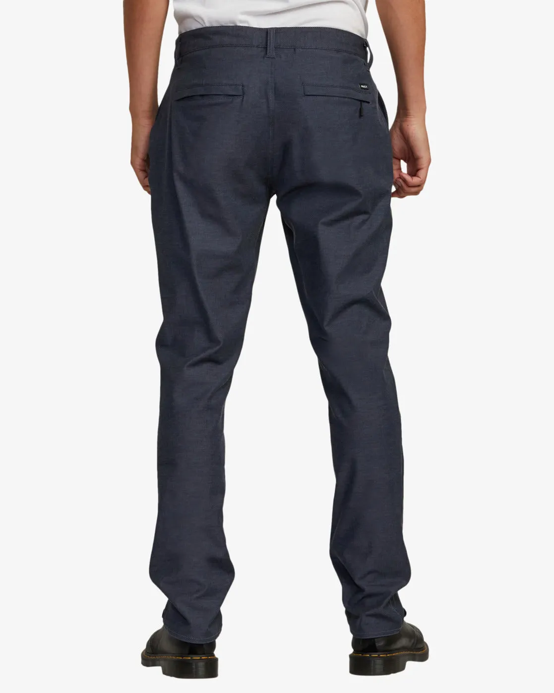 Back In Tech Chinos - Denim Heather