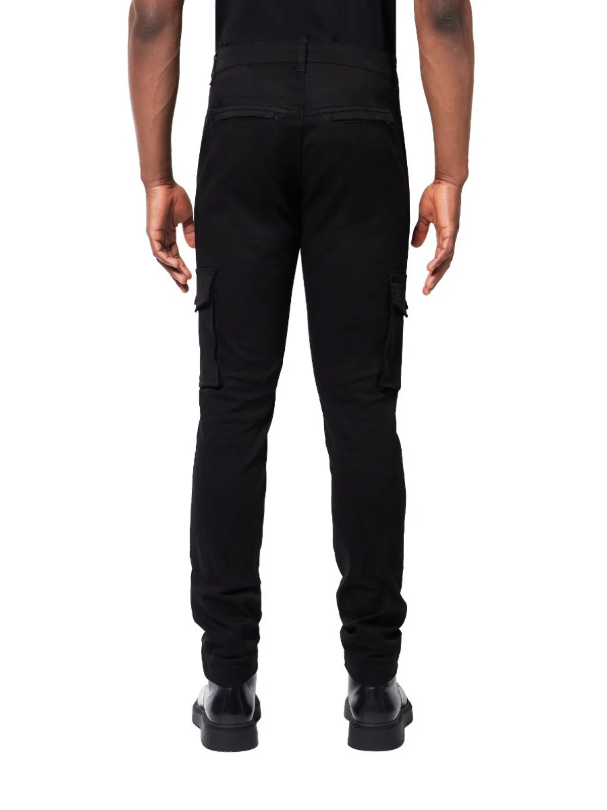 BASIC CARGO PANTS | BLACK