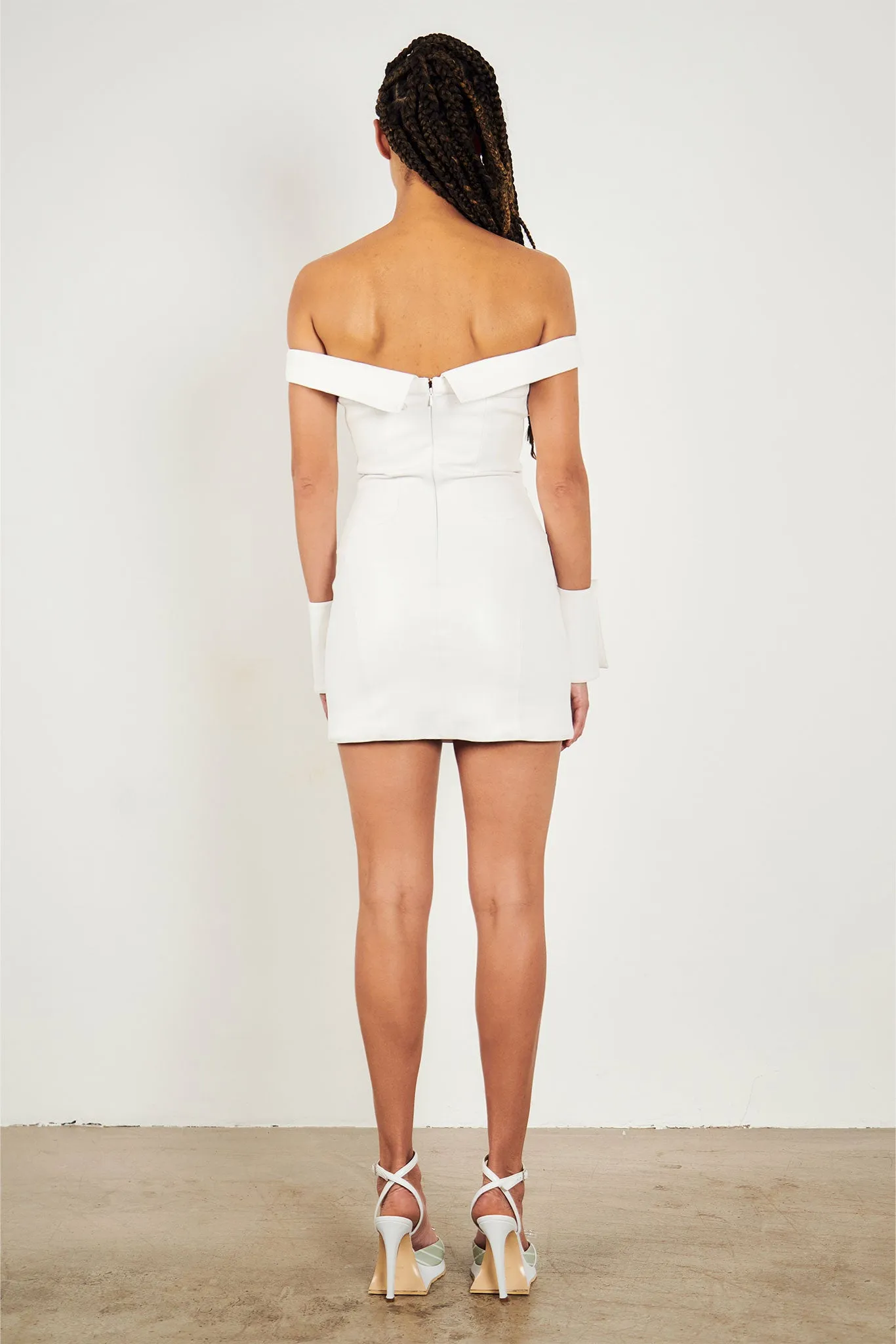 Blake Dress Virgin White