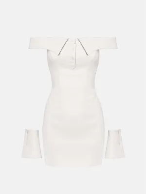 Blake Dress Virgin White