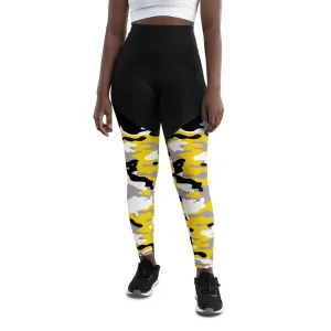 Camouflaged "BX" Compression Leggings