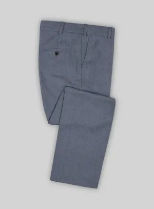 Cavalry Twill Blue Wool Pants