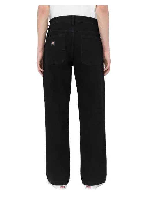 Dickies Wingville Loose Pant - Black Denim