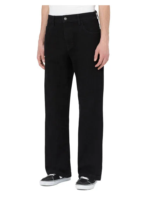 Dickies Wingville Loose Pant - Black Denim