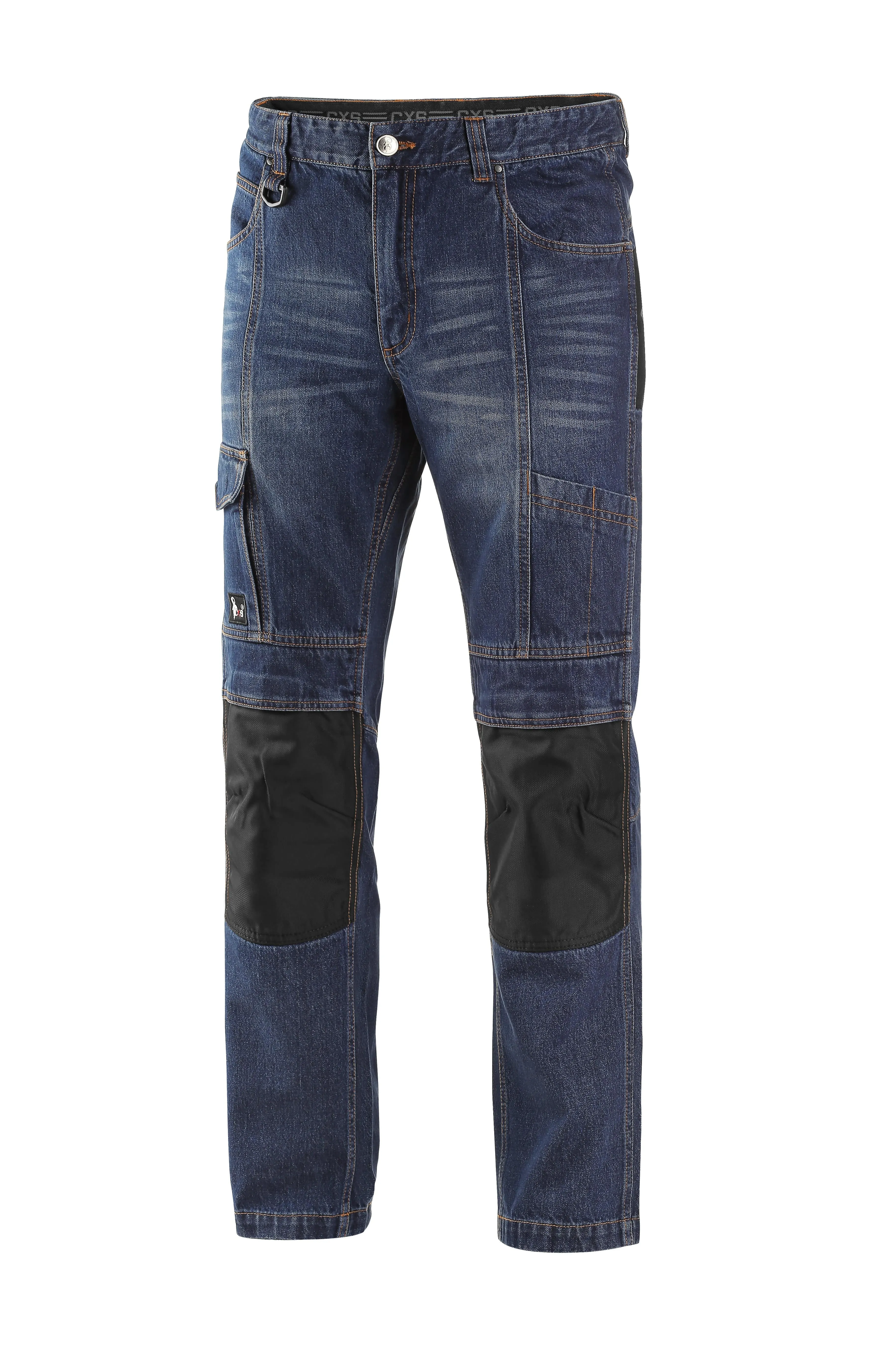 Jeans CXS Nimes, men´s, blue-black