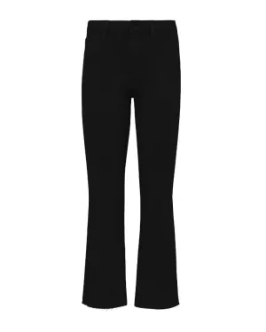 L’Agence Wanda Crop Wide Leg Coated Pant