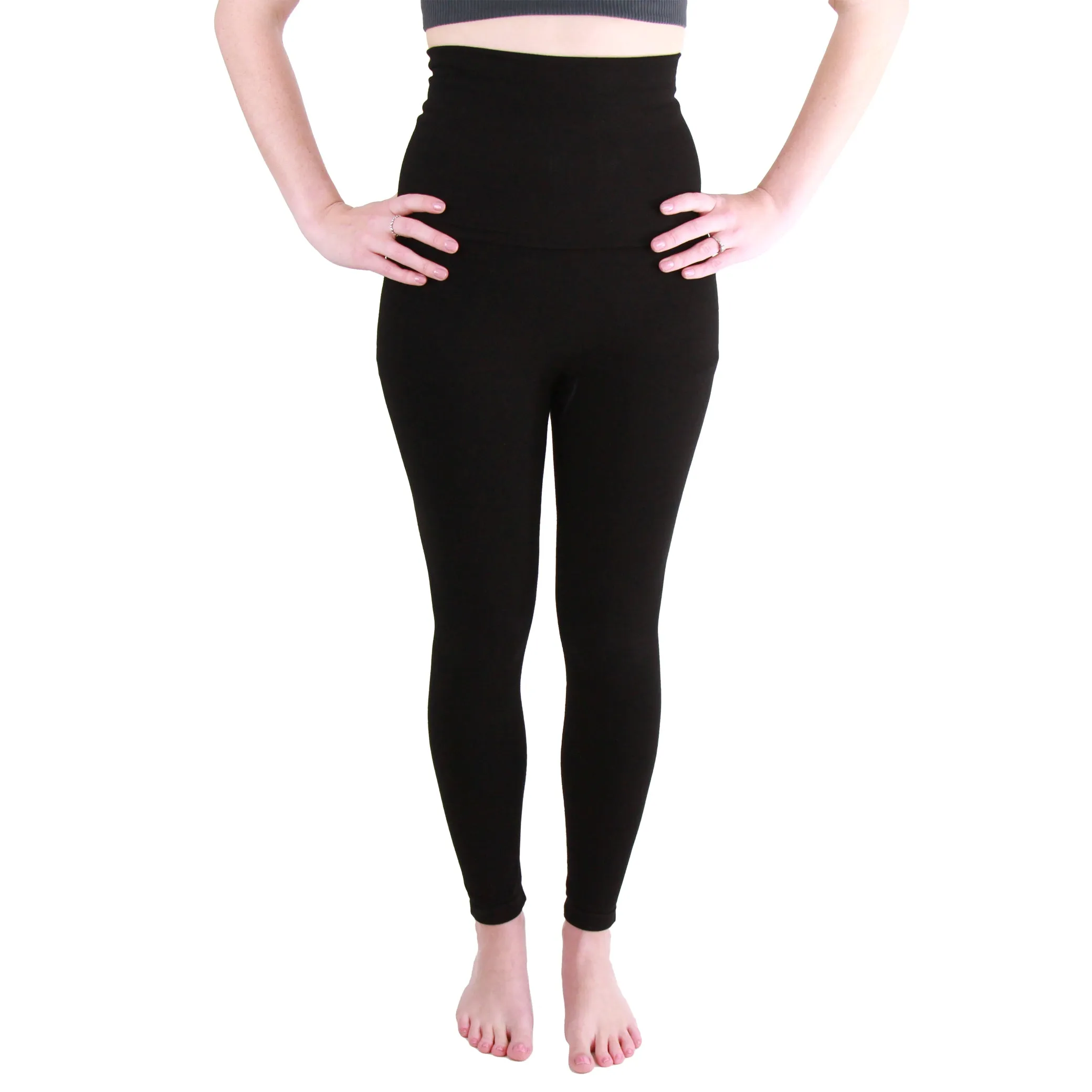 Medium Support Super HIgh Waist Leggings - Soft Bamboo