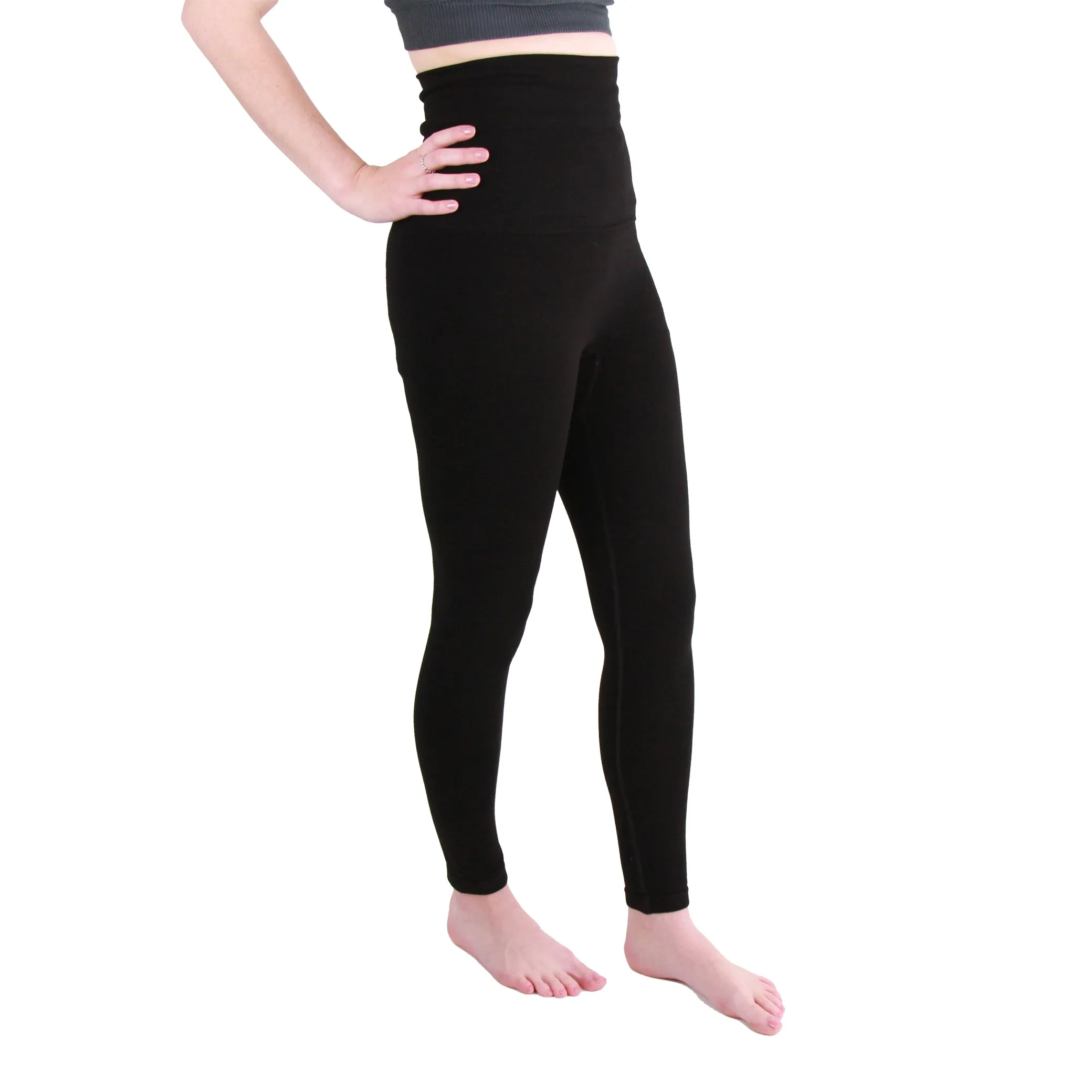 Medium Support Super HIgh Waist Leggings - Soft Bamboo