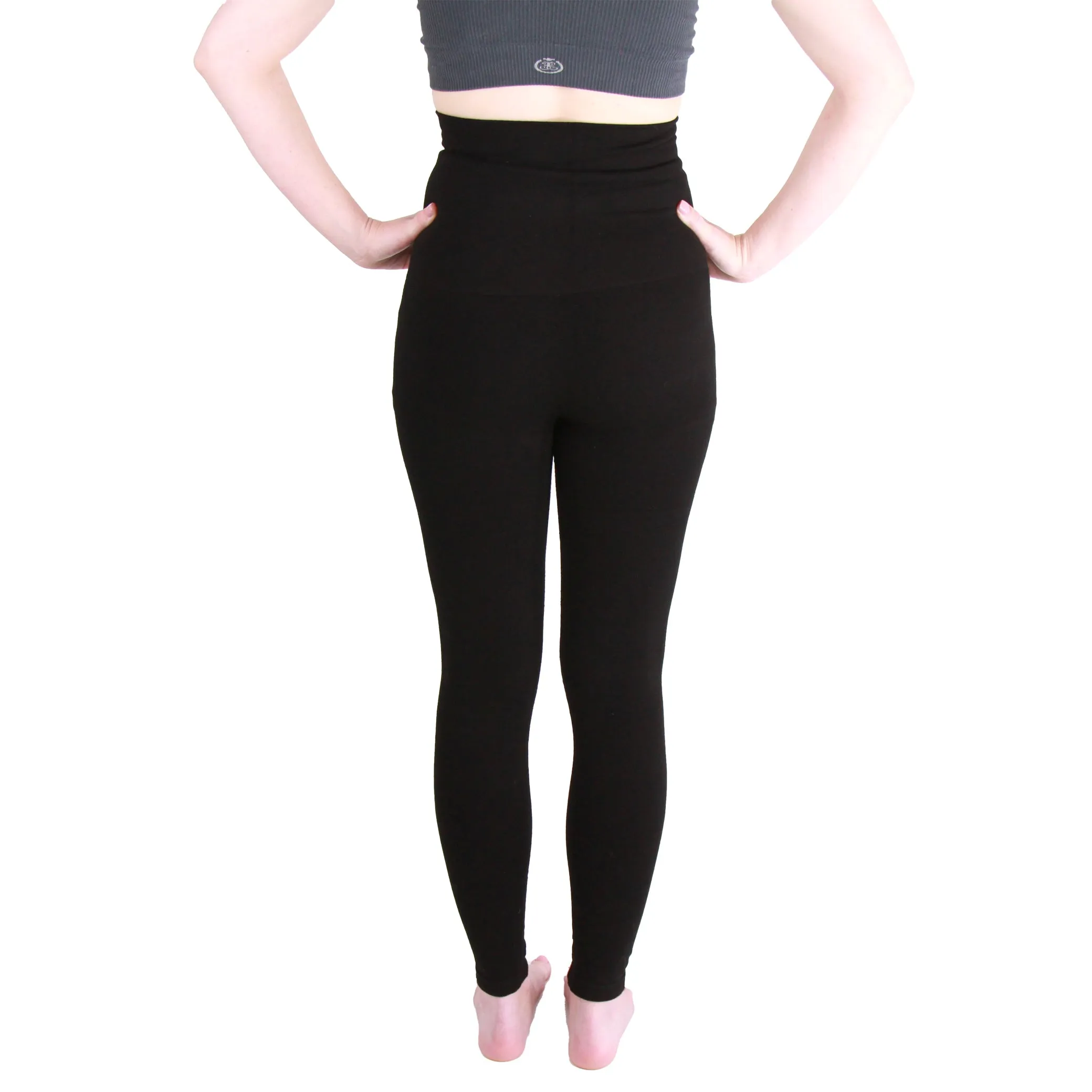 Medium Support Super HIgh Waist Leggings - Soft Bamboo