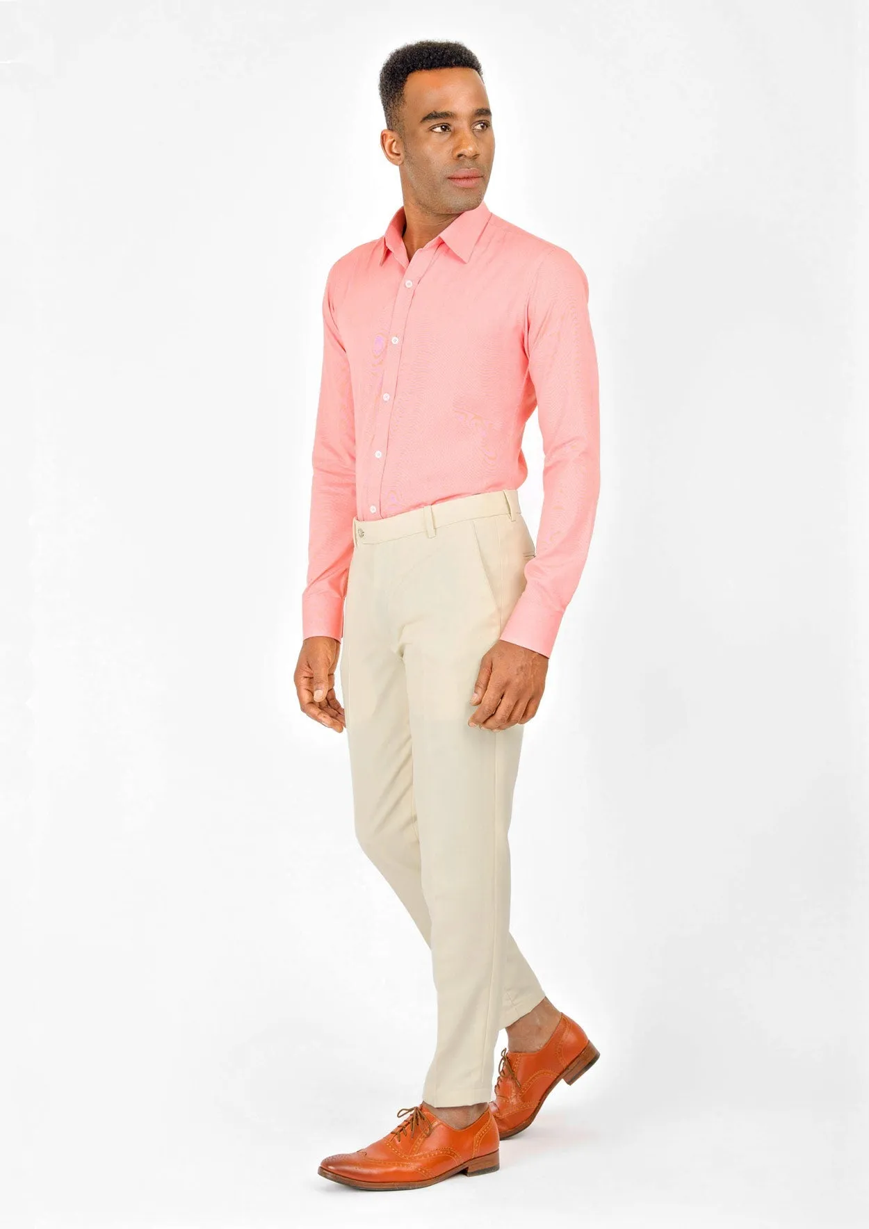 Sand Cotton Chino Pants