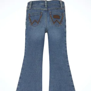 Wrangler Girl's Flare Jean in Hadley